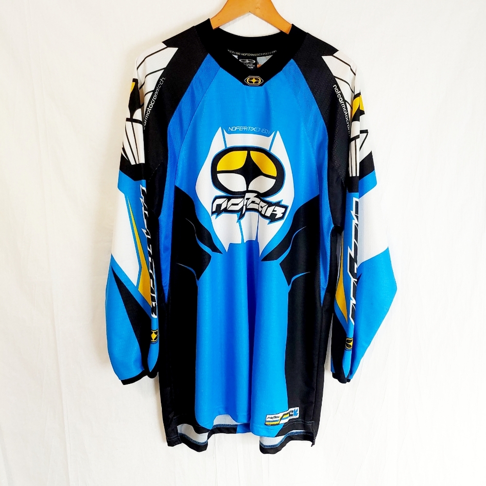 Vintage No Fear Motocross Off Road Jersey XL